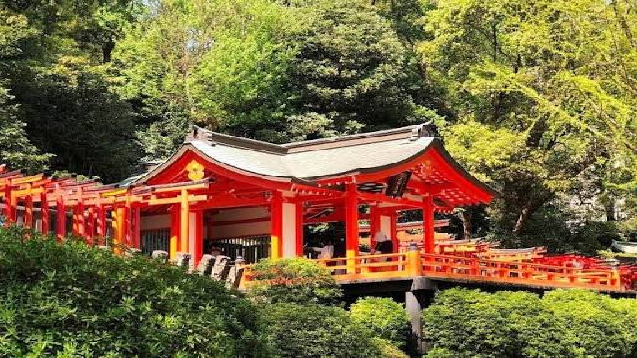 Markets at Nezu Shrine