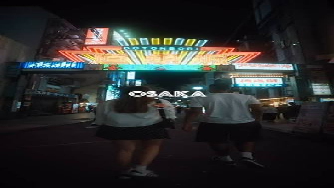 Osaka Neon Pulse Electronic Dance Night
